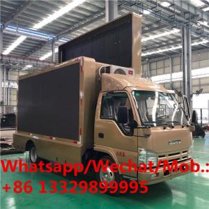 Buy cheap ISUZU brand diesel 3 Sides P5 Mobile Billboard Truck Outdoor Digital LED TV Truck for sale, best price mobile LED truck product