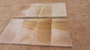 Buy cheap 10mm-50mm Exterior Sandstone Wall Cladding Split Face Stone Cladding product