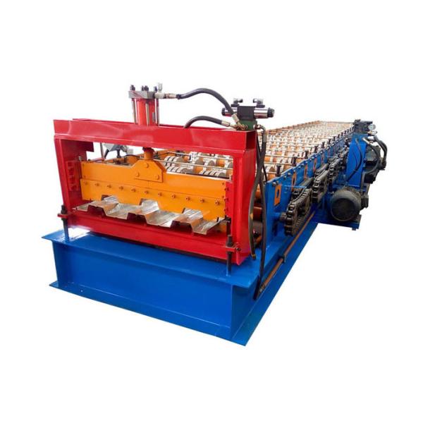 Automatic Cold Roll Forming Machine , 25 Stations Floor Decking Forming Machine