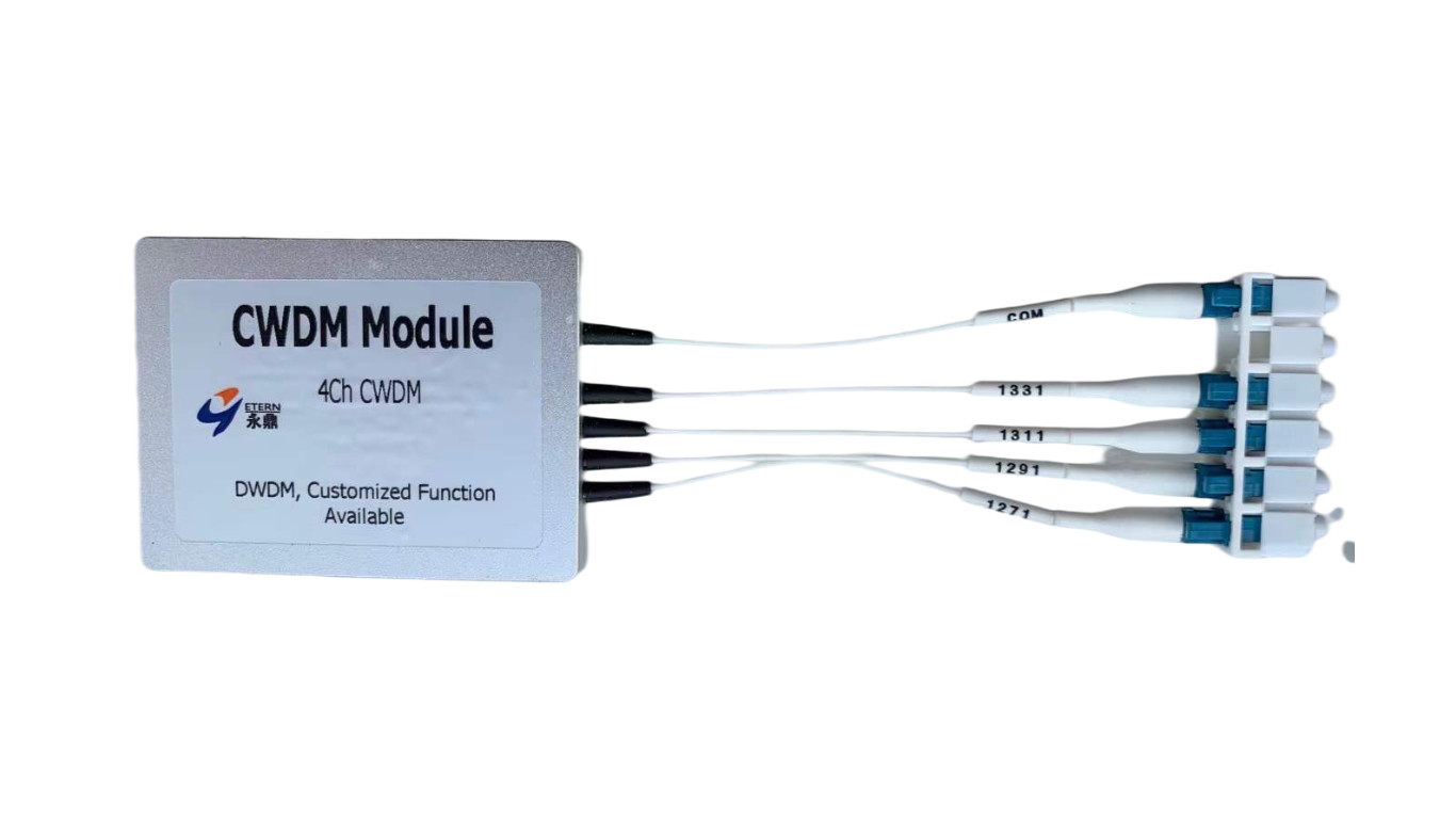 Buy cheap RoHS WDM Mux And Demux High Isolation 4 Channel Multiplexer product