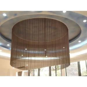 Buy cheap Construction Metal Coil Drapery Incombustible With 7x7 Rope Construct product