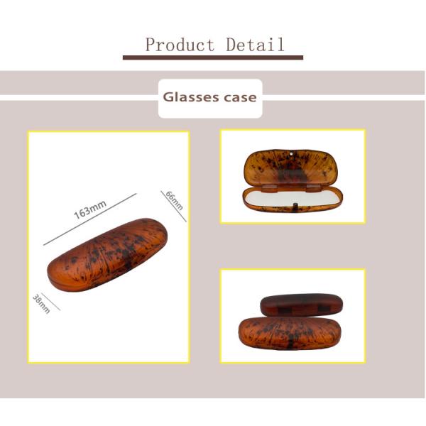 Injected Plastic Magnetic Eyeglass Case Customized Logo