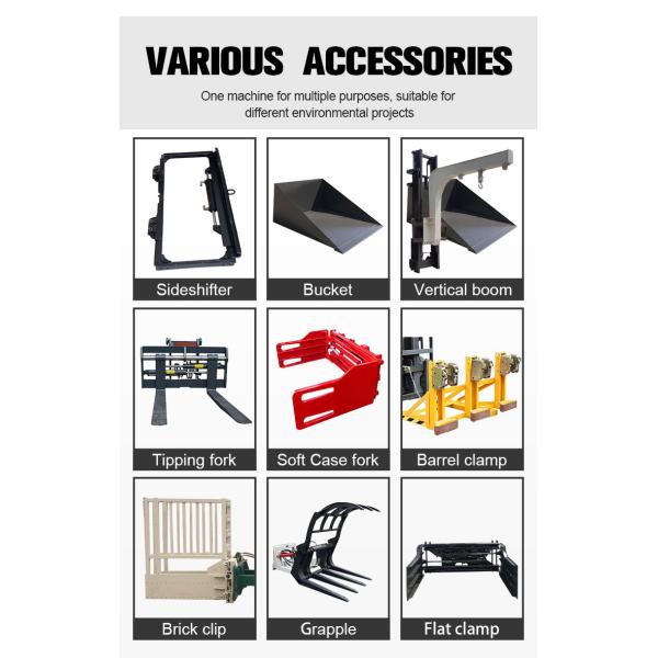 Mining Industry Extreme Weather Rough Terrain Forklift 4.5 Ton