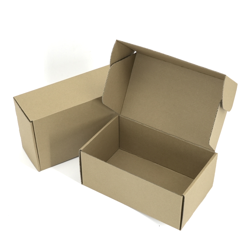 Custom Logo Folding Rectangle Corrugated Shipping Boxes For Industrial Gift Packaging
