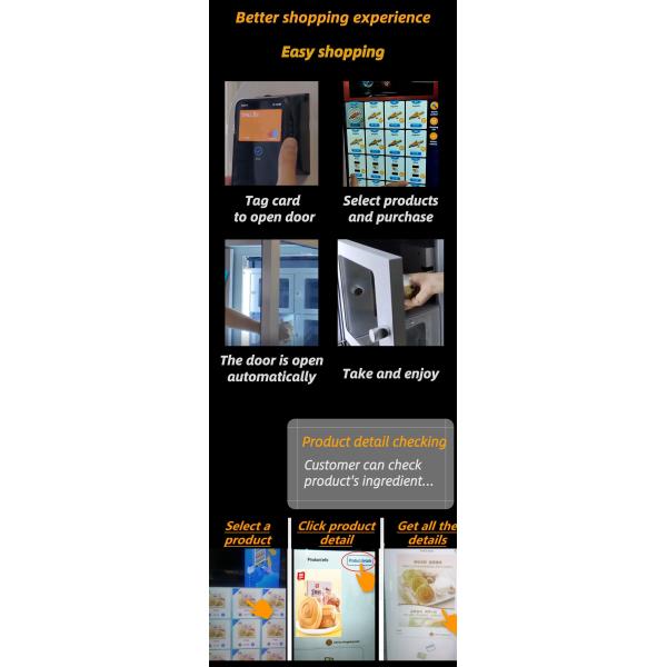 Micron 4G/WIFI customized Locker vending machine shopping experience