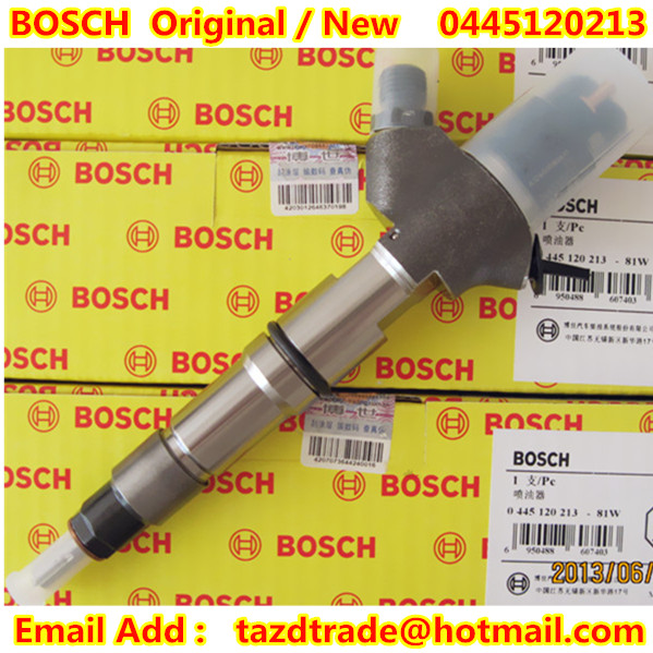 BOSCH Original and New Injector 0445120213 / 612600080611 for WEICHAI