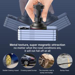 Adjustable Light Wireless Car Charger Mount Stable Connection And Operation