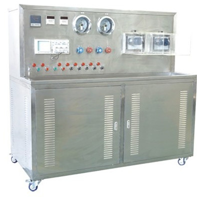 High Precision Oil Filter Test Rig 380v / 50Hz Filter Testing Machine