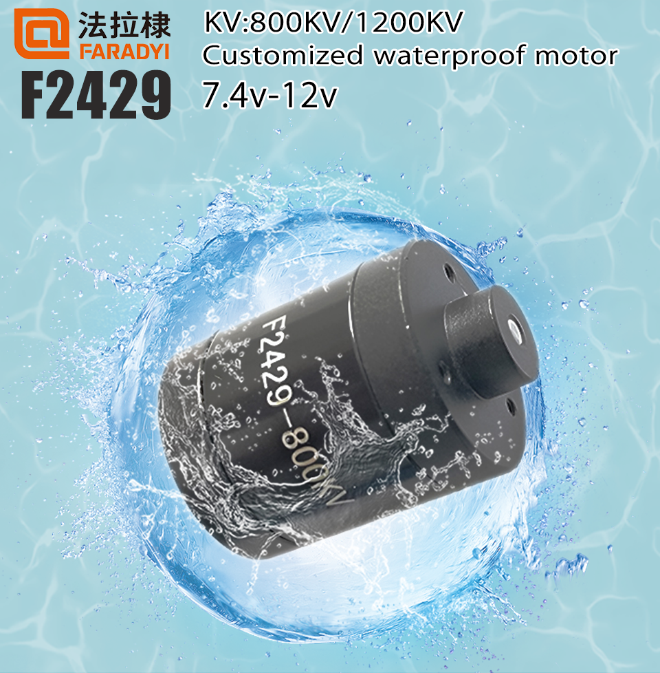 Dc Brushless Underwater Motor Faradyi High Torque Waterproof IP67 12V 24V Customized Linear Actuator Waterproof Permanent Magnet