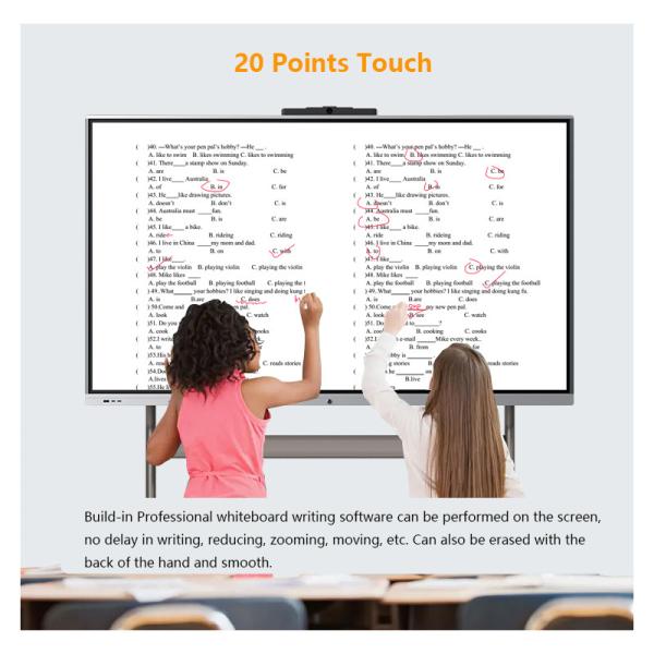 55 Inch Multi-Touch Smart Interactive Whiteboard Digital Whiteboard Interactive Flat Panel Price
