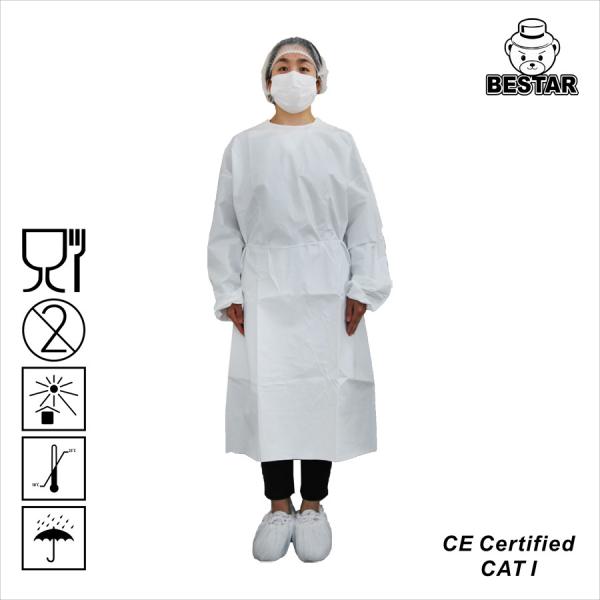 Microporous Film Disposable Isolation Gown Nonwoven Sterile Isolation Gowns
