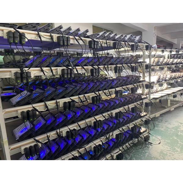 IP65 waterproof 60W 100W 200W 300W 500W RGB Solar Flood Light with remote app control color changing outdoor decoration