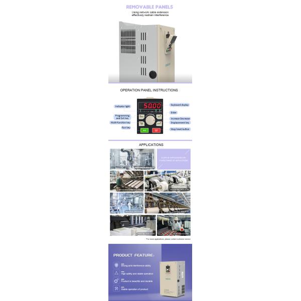 High Functional Motor Three Phase Variable Speed Drive