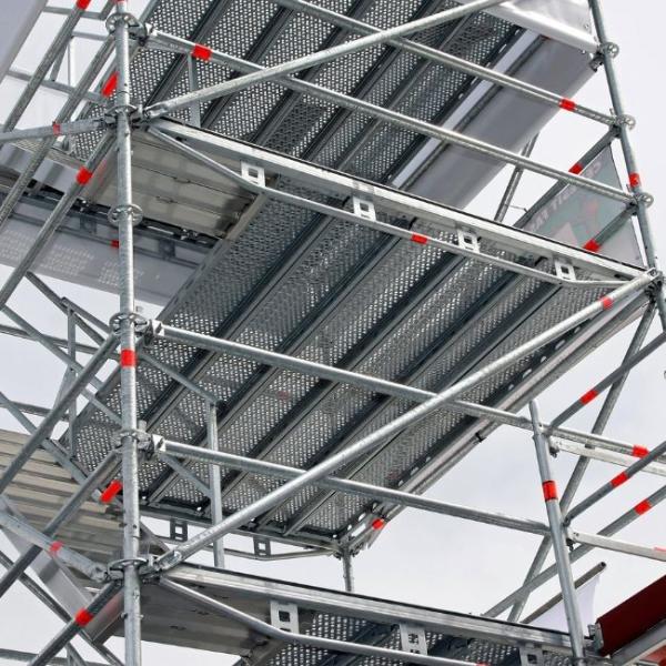 Fully Automatic Scaffolding Making Machine Hydraulic Cutting Rolling Thinckness 0.7-1.2mm