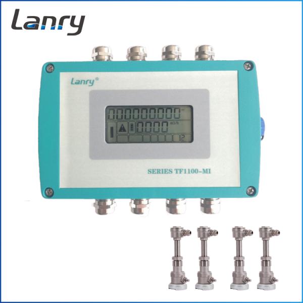 4 Channels Modbus Insertion Ultrasonic Flow Meter Transit Time