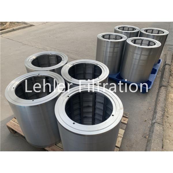 SS304 Basket Mill / Bead Mill Screen For Lithium Ion Battery