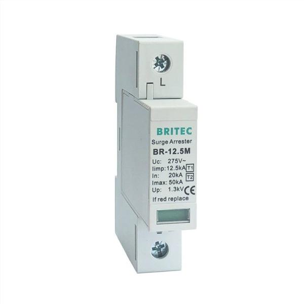 BR-12.5M 1P 12.5kA Tvss Surge Protector Suppressor lightning surge arrester t1 t2 spd