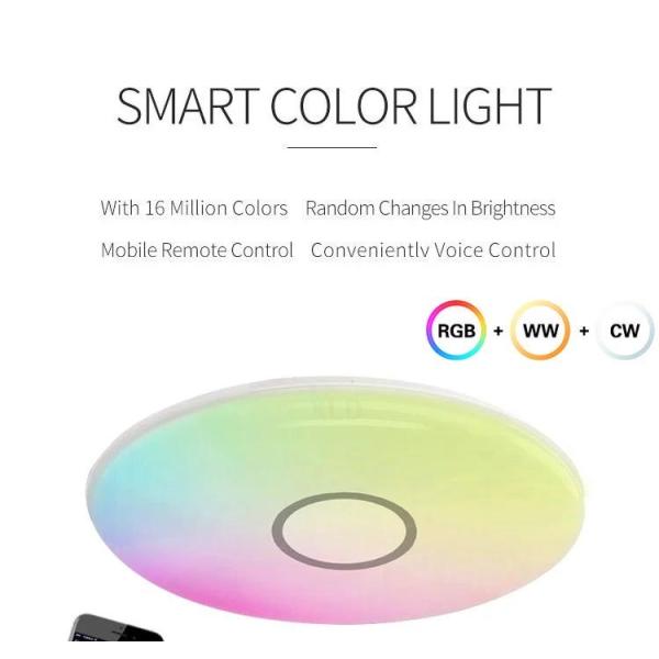 36W RGB Smart Music Led Ceiling Light 2700K Bluetooth Music Led Ceiling Lamp