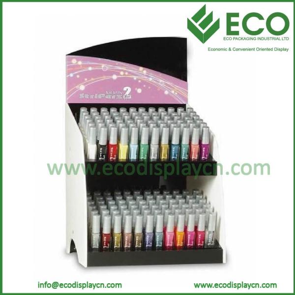 Counter Top POP Display, Corrugated Cardboard Display For Nail Polish