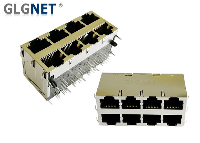 Buy cheap RJ45 Multiple Port Connectors 1000 Base T product
