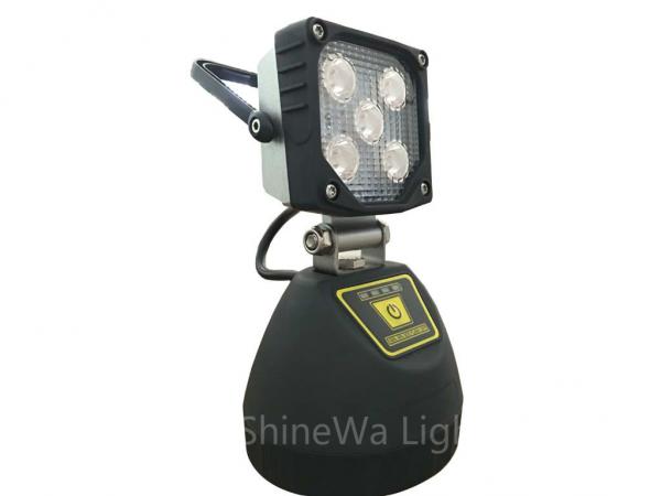 Quality 5x3W Rechargeable Led Work Light IP65 Waterproof Brightest Portable Work Light for sale