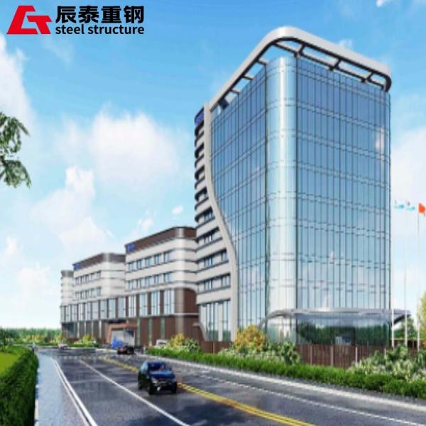 Prefabricated Various Corporate Steel Structure Office Building Multi Story Frame