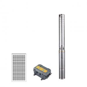Buy cheap 1HP DC Submersible Solar Water Pump 3 4 Borehole Agriculture Irrigation Water Pump product