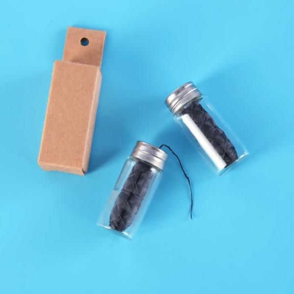 Environmental Mint Flavored Compostable Dental Floss Glass Jar Pack