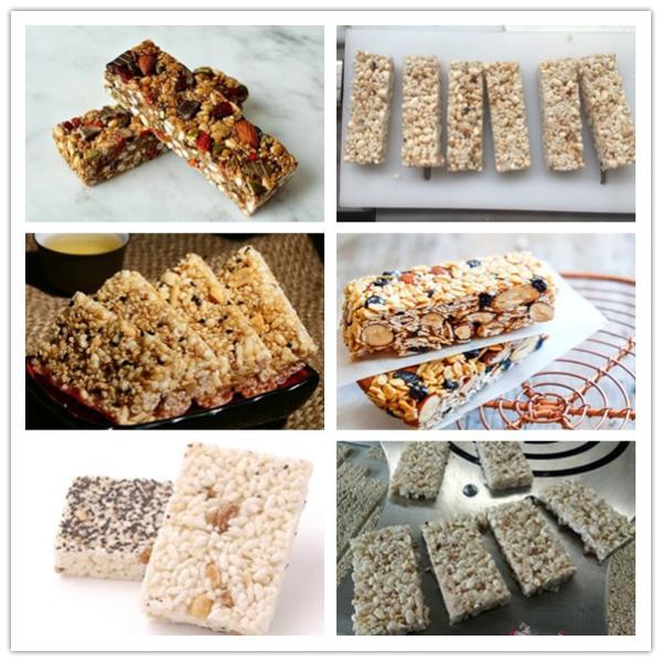 High Performance Granola Bar Press Machine With Anti - Sticking PTFE Belt