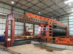 Buy cheap Round Steel Drain 1020mm Pipe Hydro Testing Machine product
