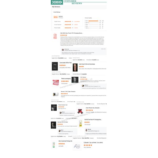 Custom Folding PET PVC Plastic Box Printing Hanging Acetate Packaging Boxes