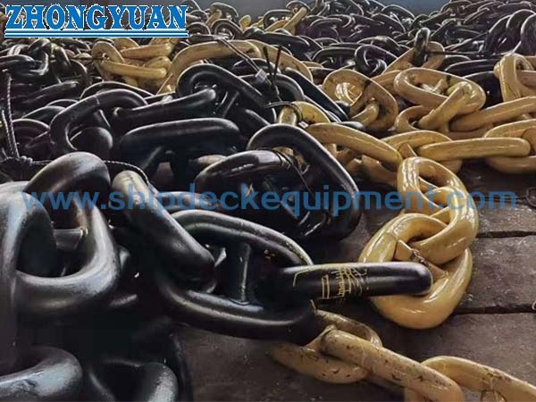 Class Approval U1 U2 U3 Flash Butt Welded Stud Link Marine Anchor Chain
