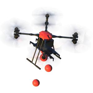 China 3D View Mode Unmanned Camera Drone 4k Fire Extinguisher Drone on sale