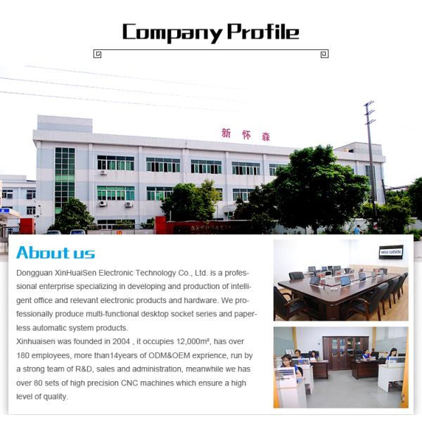 Hidden Electric Grounding Power Outlet Tower Plug Desktop Kitchen Motorised