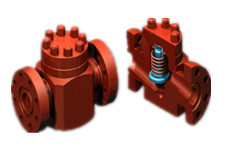 High Pressure Wellhead Valves / Swing Type Check Valve U Temperature Class