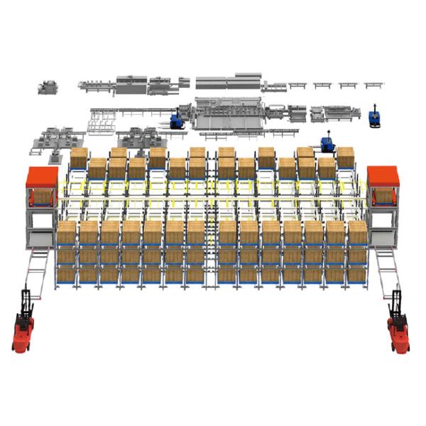 Shuttle & carrier Automated Storage System