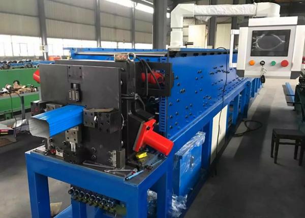 Quality Automatic Downpipe Roll Forming Machine With Bending And Necking Die for sale