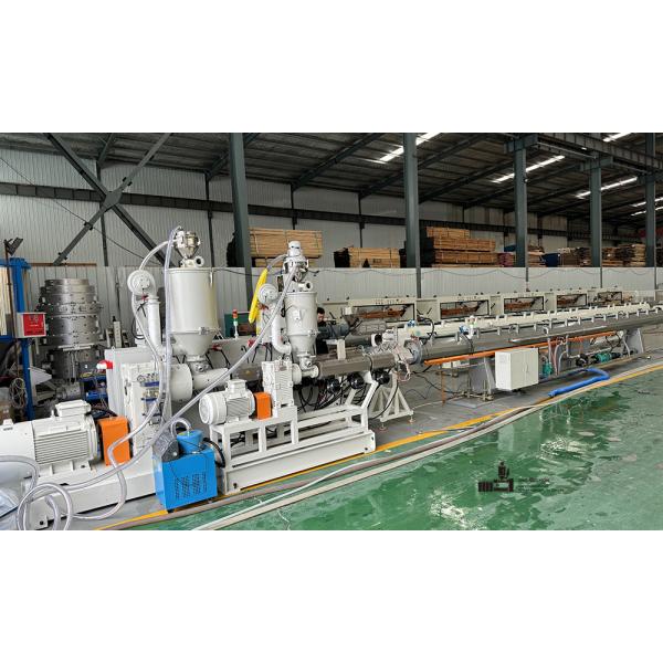 sino-holyson HSE-60/38 20-110mm HDPE Pipe Extrusion Production Line / PE Pipe Manufacturing Machine