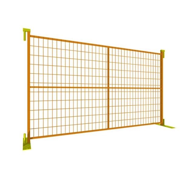 Hot Dipped Galvanized Temporary Fence Panel Powder Coating