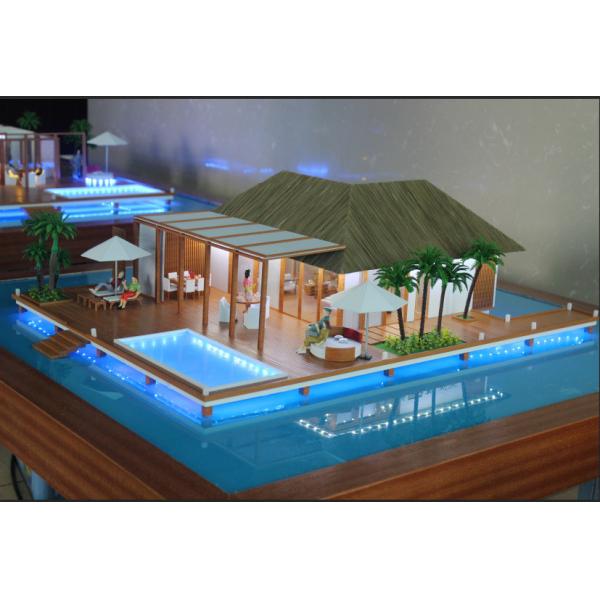 Commercial House Interior 3D Model Machine Cut / Handmade Artwork Small Size