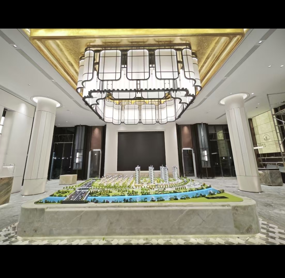 Real Estate Architectural Scale Model High Precision LED Architecture Miniature Models