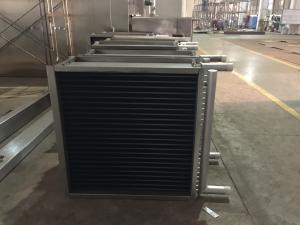 Buy cheap Customized Size Sprial Fin Air Heat Exchanger Machine For Pharmaceutical Industry product