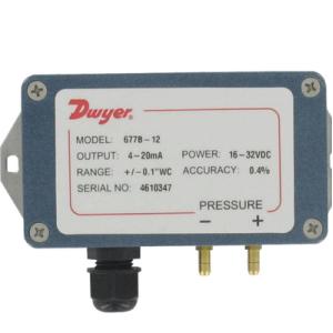 Dwyer 677B-12 Differential Pressure Transmitter 100 Bar