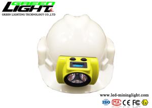 Buy cheap 18000LUX 6.8Ah Rechargeable Mining Cap Lamps IP68 385LUM product