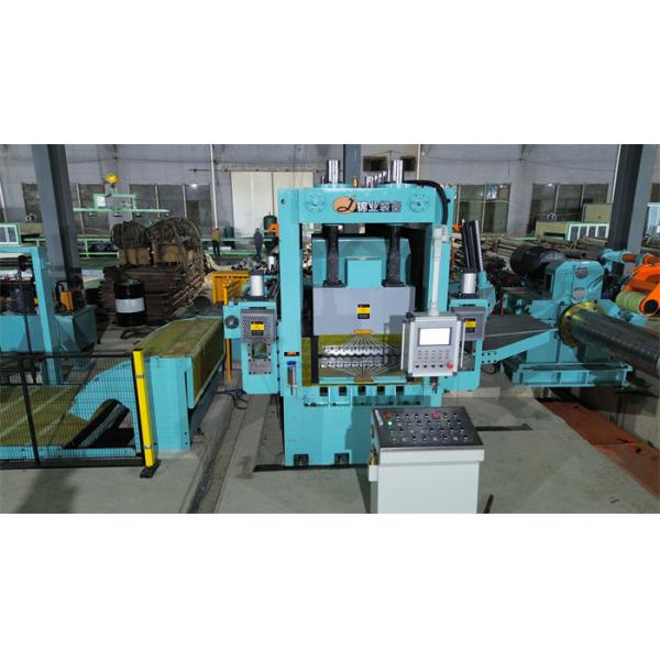 stainless Steel Sheet Servo Cut To Length Line With Edge Trimmer