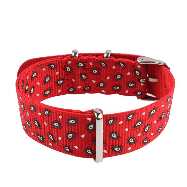 Nato Style Quick Release Nylon Watch Straps Print Pattern
