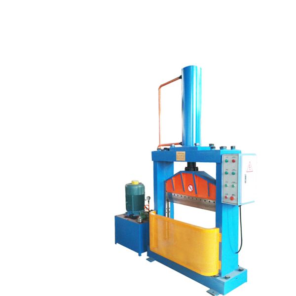 Customized rubber cutting machine front view