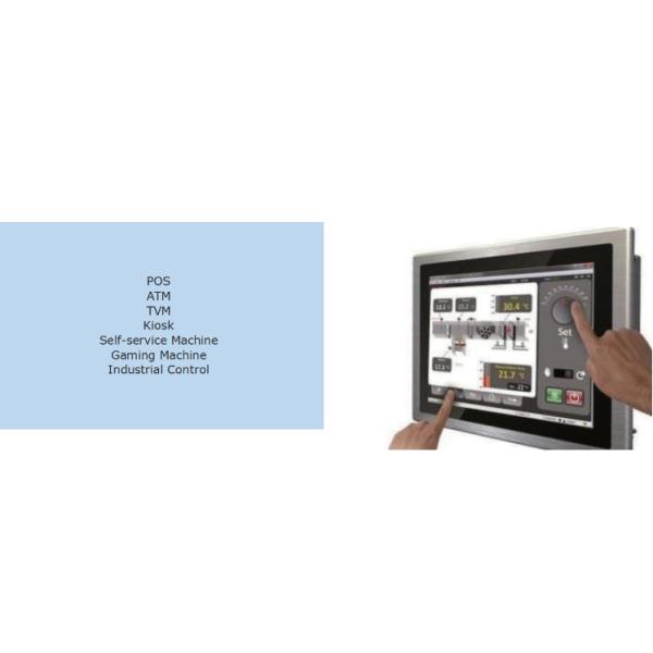 23.6 Inch Multi IR Infrared Touch Frame IP65 Interactive Touch Overlay Kit