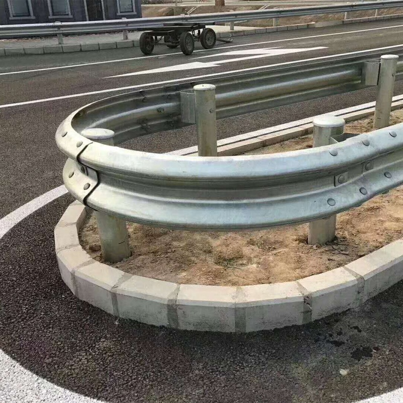 Q235 Q345 Shandong Steel Flex Beam Guardrail Traffic Barrier Thrie Beam Highway Guardrail