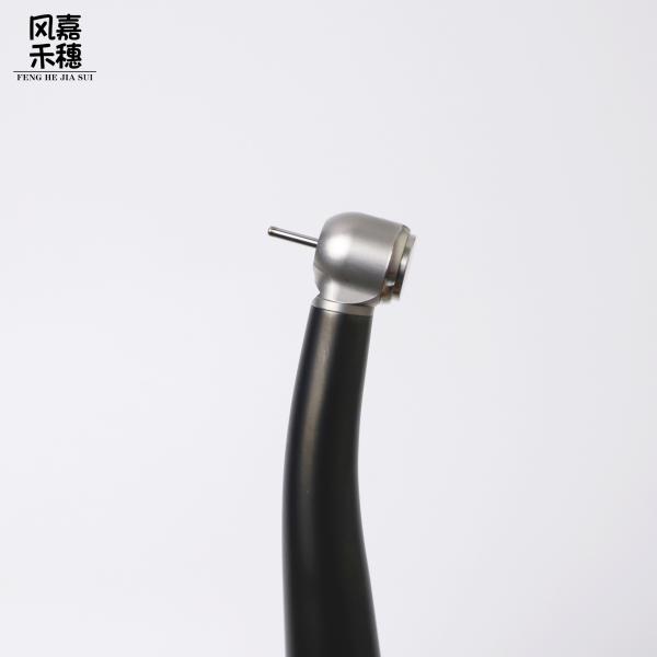 Torque Head SUS 304 Dental High Speed Handpiece Efficient Optical Fiber Push Button